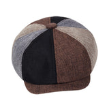 Maxbell Beret Hat British Spring Painter Hat Cabbie Hat for Adults Traveling Camping Colorful