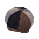 Maxbell Beret Hat British Spring Painter Hat Cabbie Hat for Adults Traveling Camping Colorful