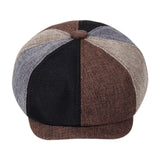 Maxbell Beret Hat British Spring Painter Hat Cabbie Hat for Adults Traveling Camping Colorful