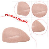 Maxbell Mesh Flat Cap Painter Hat Adults Headwear Summer Hat for Outdoor Travel Light Pink