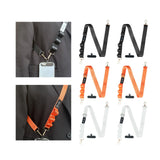 Maxbell Phone Lanyard Crossbody Strap Phone Strap for Most Smartphone ID Badges Case black
