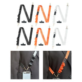 Maxbell Phone Lanyard Crossbody Strap Phone Strap for Most Smartphone ID Badges Case black