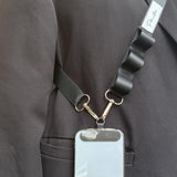 Maxbell Phone Lanyard Crossbody Strap Phone Strap for Most Smartphone ID Badges Case black