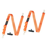 Maxbell Phone Lanyard Crossbody Strap Phone Strap for Most Smartphone ID Badges Case orange