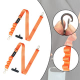 Maxbell Phone Lanyard Crossbody Strap Phone Strap for Most Smartphone ID Badges Case orange