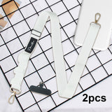 Maxbell Phone Lanyard Crossbody Strap Phone Strap for Most Smartphone ID Badges Case white