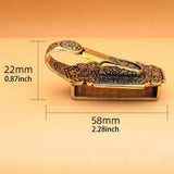 Maxbell Belt Buckle Keyring Sturdy Key Holder for Festivals Special Occasion Holiday