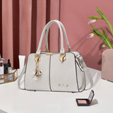 Maxbell Women Shoulder Bag Elegant Crossbody Bag for Mom Mother's Day Gift Commuting White