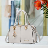 Maxbell Women Shoulder Bag Elegant Crossbody Bag for Mom Mother's Day Gift Commuting White