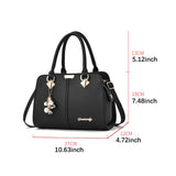 Maxbell Women Shoulder Bag Elegant Crossbody Bag for Mom Mother's Day Gift Commuting Black