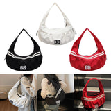 Maxbell Underarm Bag Fashion Female Trendy Dumpling Bag for Commuting Party Birthday Beige