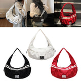 Maxbell Underarm Bag Fashion Female Trendy Dumpling Bag for Commuting Party Birthday Beige