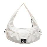 Maxbell Underarm Bag Fashion Female Trendy Dumpling Bag for Commuting Party Birthday Beige