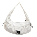 Maxbell Underarm Bag Fashion Female Trendy Dumpling Bag for Commuting Party Birthday Beige