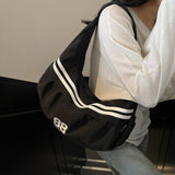 Maxbell Underarm Bag Fashion Female Trendy Dumpling Bag for Commuting Party Birthday Black
