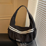 Maxbell Underarm Bag Fashion Female Trendy Dumpling Bag for Commuting Party Birthday Black