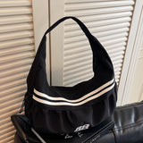 Maxbell Underarm Bag Fashion Female Trendy Dumpling Bag for Commuting Party Birthday Black