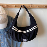 Maxbell Underarm Bag Fashion Female Trendy Dumpling Bag for Commuting Party Birthday Black