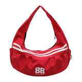 Maxbell Underarm Bag Fashion Female Trendy Dumpling Bag for Commuting Party Birthday Red
