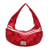 Maxbell Underarm Bag Fashion Female Trendy Dumpling Bag for Commuting Party Birthday Red