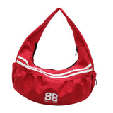 Maxbell Underarm Bag Fashion Female Trendy Dumpling Bag for Commuting Party Birthday Red
