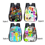 Maxbell Kids Backpack Casual Daypack Anime Travel Bag for Boys Girls Teens Students Style A