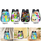 Maxbell Kids Backpack Casual Daypack Anime Travel Bag for Boys Girls Teens Students Style A
