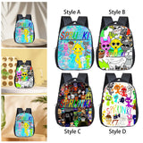 Maxbell Kids Backpack Casual Daypack Anime Travel Bag for Boys Girls Teens Students Style A