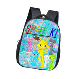 Maxbell Kids Backpack Casual Daypack Anime Travel Bag for Boys Girls Teens Students Style A