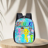 Maxbell Kids Backpack Casual Daypack Anime Travel Bag for Boys Girls Teens Students Style A