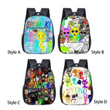 Maxbell Kids Backpack Casual Daypack Anime Travel Bag for Boys Girls Teens Students Style A