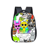 Maxbell Kids Backpack Casual Daypack Anime Travel Bag for Boys Girls Teens Students Style B