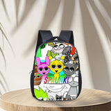 Maxbell Kids Backpack Casual Daypack Anime Travel Bag for Boys Girls Teens Students Style B