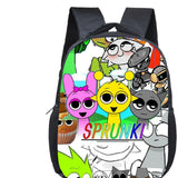 Maxbell Kids Backpack Casual Daypack Anime Travel Bag for Boys Girls Teens Students Style B