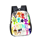 Maxbell Kids Backpack Casual Daypack Anime Travel Bag for Boys Girls Teens Students Style D