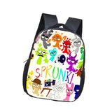 Maxbell Kids Backpack Casual Daypack Anime Travel Bag for Boys Girls Teens Students Style D