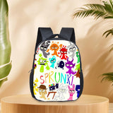 Maxbell Kids Backpack Casual Daypack Anime Travel Bag for Boys Girls Teens Students Style D