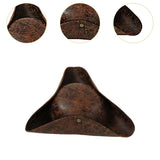 Maxbell Pirate Hat Cap Versatile Gifts Tricorn for Fancy Dress Holidays Themed Party