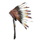 Maxbell Indian Inspired Feather Headdress Chief Indian Hat for Show Party Masquerade