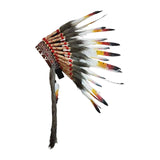 Maxbell Indian Inspired Feather Headdress Chief Indian Hat for Show Party Masquerade
