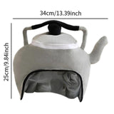 Maxbell Kettle Headgear Hat Cute Adults Decor Costume Cap for Dress up Holiday Party