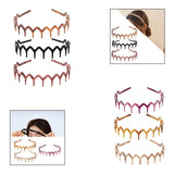 Maxbell 3Pcs Headband Travel Multifunctional Professional Hair Holder