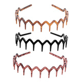 Maxbell 3Pcs Headband Travel Multifunctional Professional Hair Holder