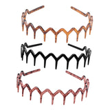 Maxbell 3Pcs Headband Travel Multifunctional Professional Hair Holder