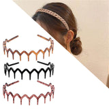 Maxbell 3Pcs Headband Travel Multifunctional Professional Hair Holder