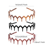 Maxbell 3Pcs Headband Travel Multifunctional Professional Hair Holder