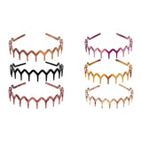 Maxbell 3Pcs Headband Travel Multifunctional Professional Hair Holder