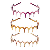 Maxbell 3Pcs Headband Travel Multifunctional Professional Hair Holder