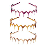 Maxbell 3Pcs Headband Travel Multifunctional Professional Hair Holder