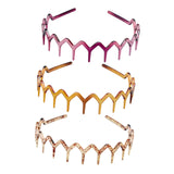 Maxbell 3Pcs Headband Travel Multifunctional Professional Hair Holder